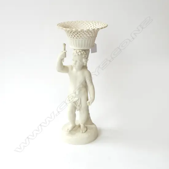 PARIAN WARE PORCELAIN FIGURE (FAULTS) H.380mm