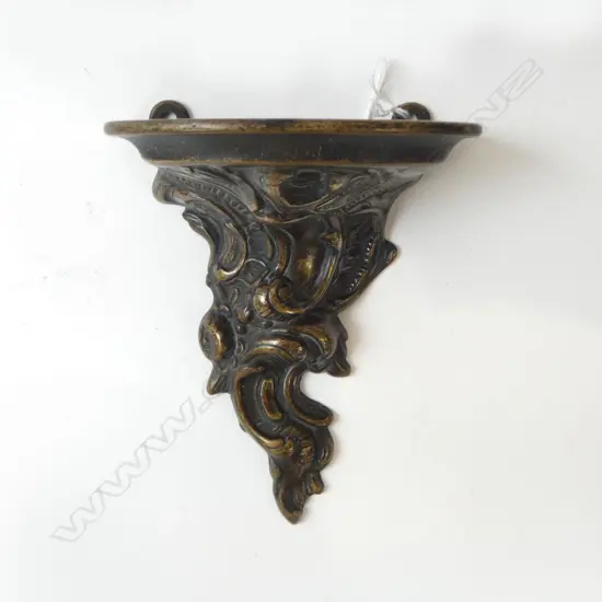 ANTIQUE BRASS FRENCH WALL SCONCE H.160mm