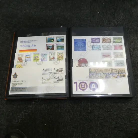 ALBUM NZ FIRST DAY COVERS 1979-1992