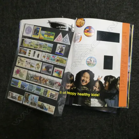 2 NZ STAMP YEAR BOOKS BOTH 1997, ROYAL WEDDING 50th ANN.