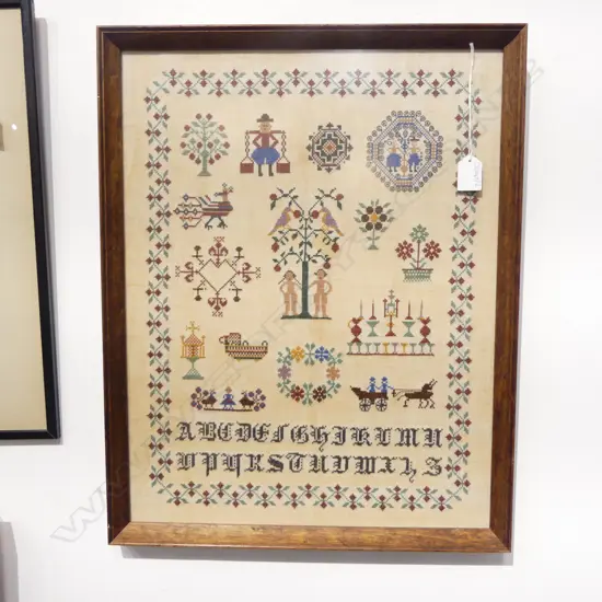 FRAMED SAMPLER 515x400mm