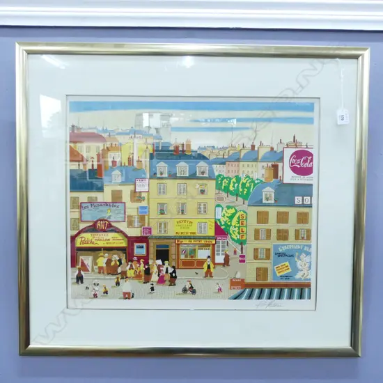 BIN KASHIWA PARIS PRINT 480x570mm