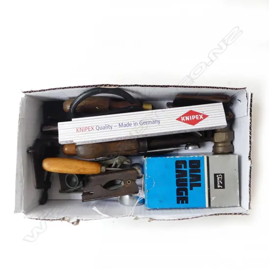 ASST HAND TOOLS & GAUGES ETC