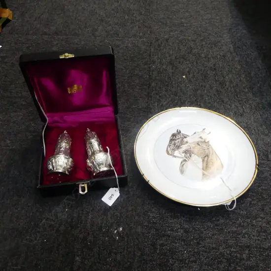 PR BOXED METAL CASTERS & WESTMINSTER HORSE PLATE Dia.260mm