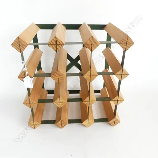 3x3 INDUSTRIAL WINE RACK H.320mm