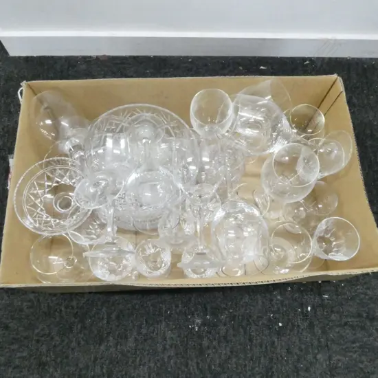 ASST DRINKING GLASSES ETC