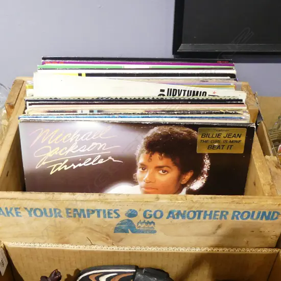 ASST. RECORDS; MICHAEL JACKSON, STEVIE WONDER, EURYTHMICS, GREASE ETC