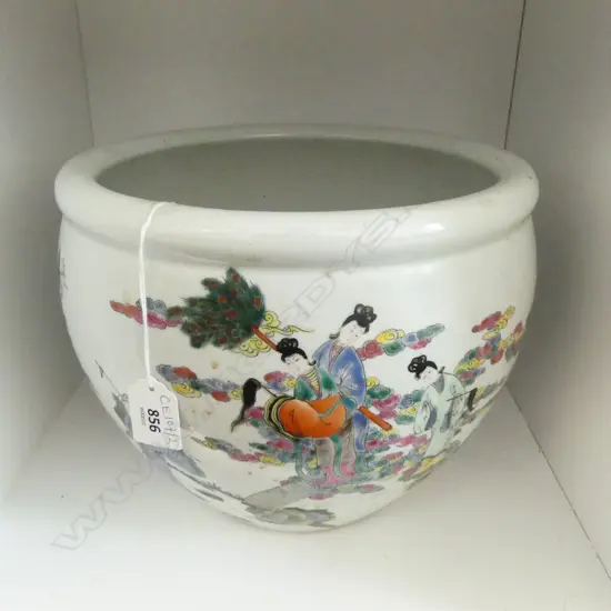 CHINESE JARDINIERE H.215mm, 270mm dia