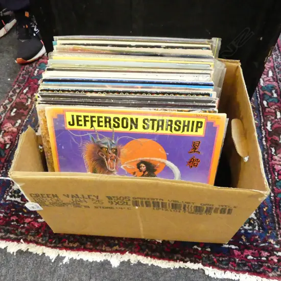 ASST. RECORDS; JEFFERSON STARSHIP, BEEGEES, DYLAN, ETC