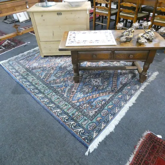 MACHINED WOOL PILE RUG 1920x1400mm