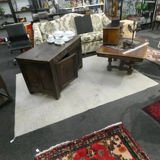 MODERN ALL WOOL RUG 2360x1700mm