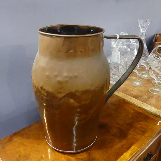 COPPER JUG H.340mm
