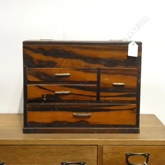 VINTAGE JAPANESE SEWING BOX W.245mm