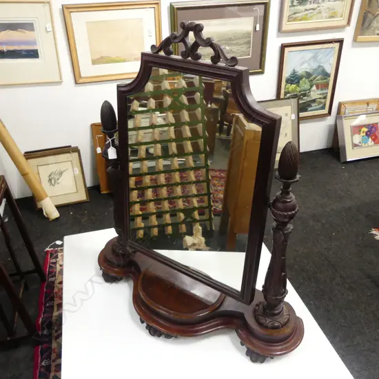 SWING BACK VANITY MIRROR 