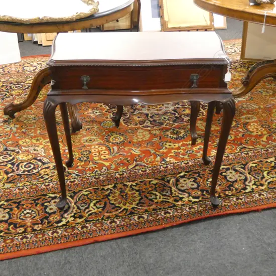 MAHOGANY SIDE TABLE 780x350x700mm