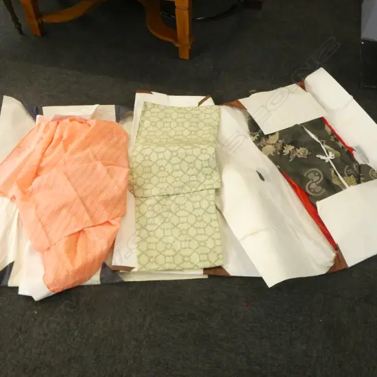 3 VINTAGE JAPANESE KIMONO IN ORIGINAL PACKAGING 