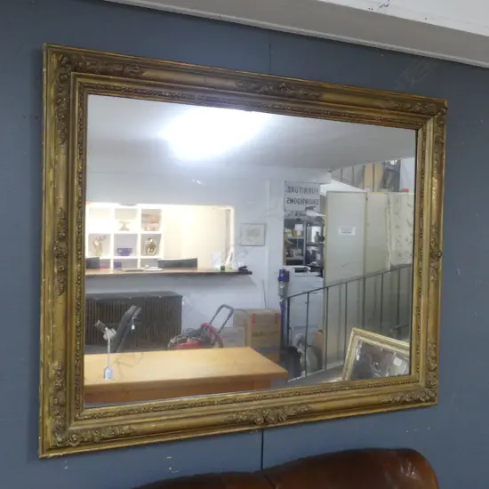 ANTIQUE GILT FRAME MIRROR 1140x1415mm