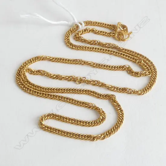 22ct GOLD NECKLACE L.440mm 10.73gms