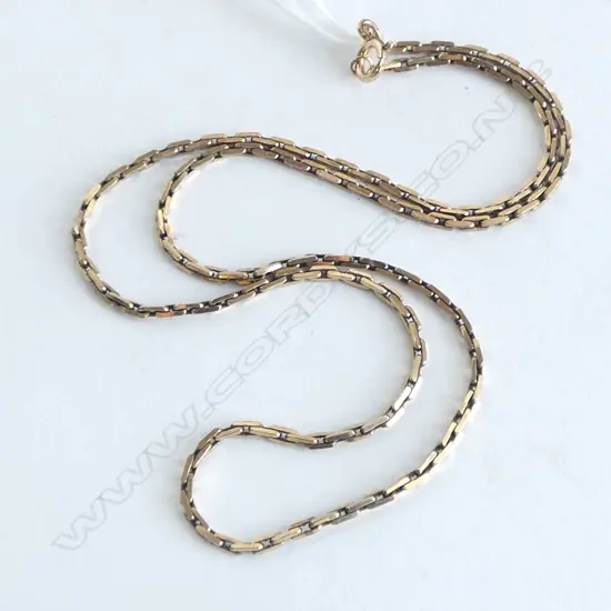 9CT NECKLACE L.480mm 9.3grms