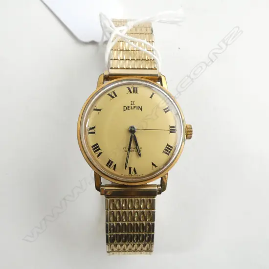 GENTS VINTAGE DELFIN SWISS  WRISTWATCH