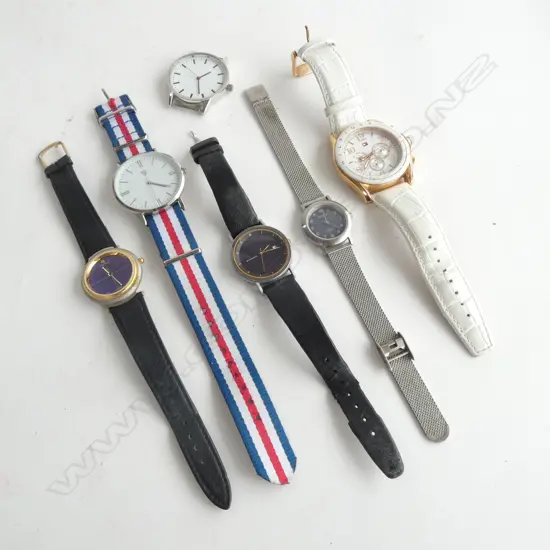 6 ASST. WATCHES, 1 running