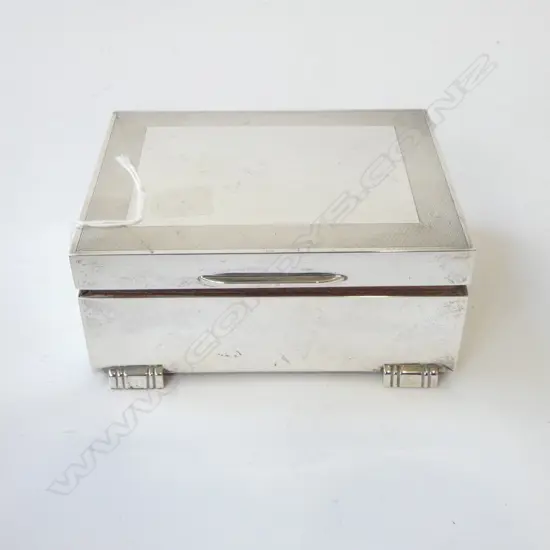 STG SILVER BOX, B'HAM 1962 W.125mm