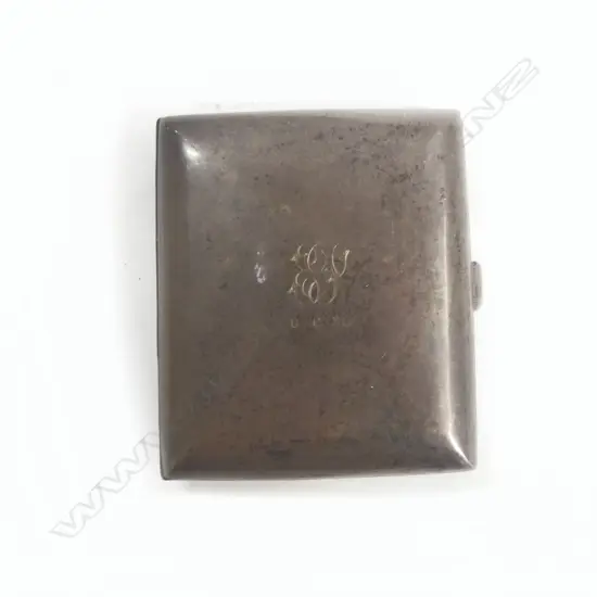 SILVER CIGARETTE CASE Birmingham 1928 68gms