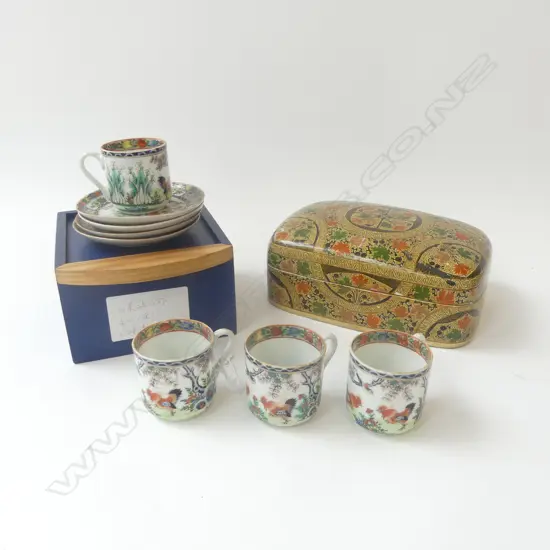 4 CHINESE C/S + 2 CONTAINERS W.205mm