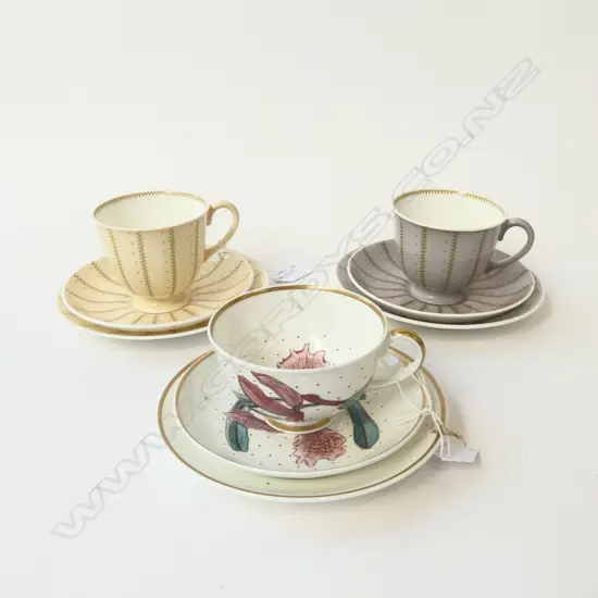 3 SUZIE COOPER CSP SETS VARIOUS PATS