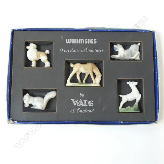 BOXED WADE WHIMSIES MINIATURES 