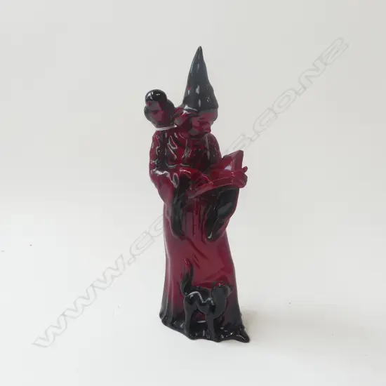 ROYAL DOULTON FLAMBE 'THE WIZARD' H.250mm