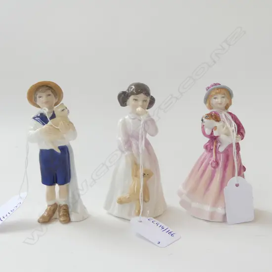 3 SMALL  SIZE RD FIGURES DADDYS GIRL H100MM MY FIRST FIGURINE & SPECIAL FRIEND