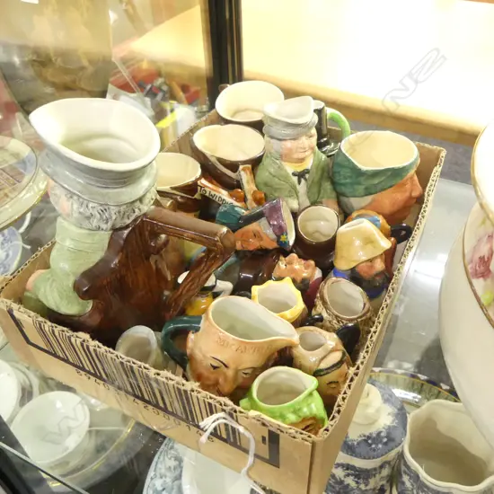 20 ASST. CHARACTER/TOBY JUGS