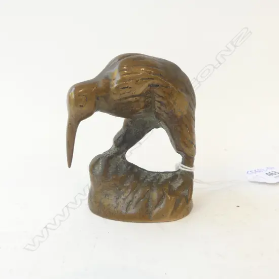 BRONZE KIWI ORNAMENT H.80mm