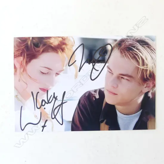 TITANIC SIGNED PHOTO 100x155mm