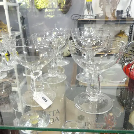 SET OF 6 HOLLOW STEM GLASSES H.110mm