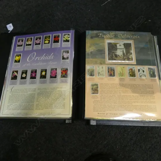 LG BLACK WORLD STAMP ALBUM