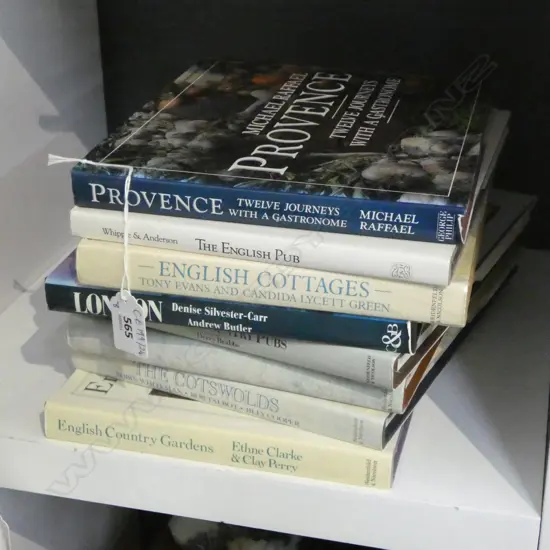 8 BOOKS ON ENGLAND ETC