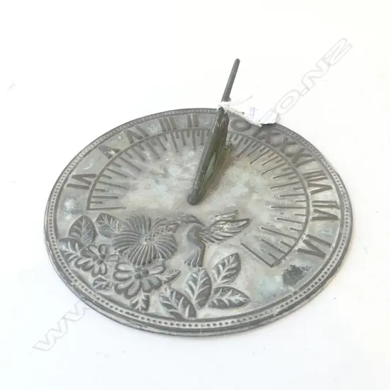 BRONZE SUNDIAL 195mm dia