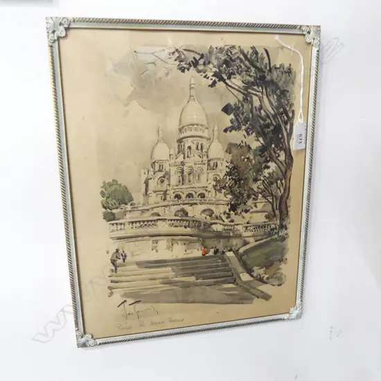 SIGNED W/C PARIS L360 W280MM