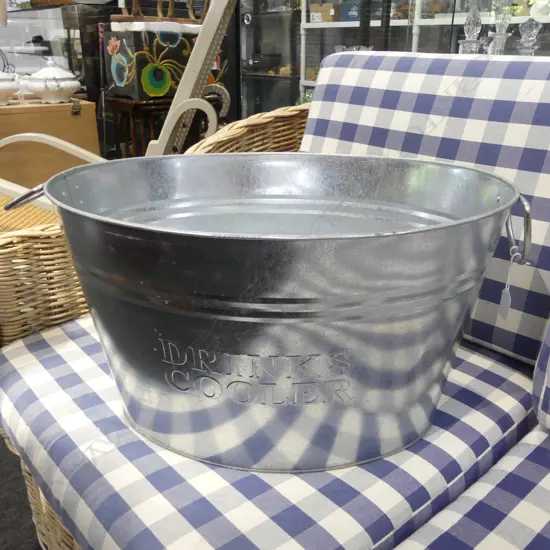 METAL 'DRINKS COOLER' ICE BUCKET W.515mm