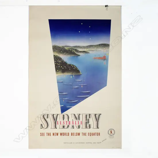 VINTAGE POSTER image by Douglas Annand (Aust.