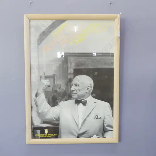 'RETRAT DE PICASSO' FRAMED PRINT 680x475mm