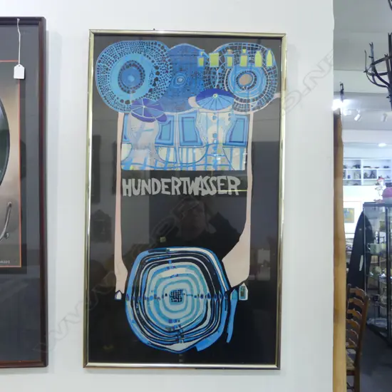 HUNDERTWASSER PRINT 830x475mm