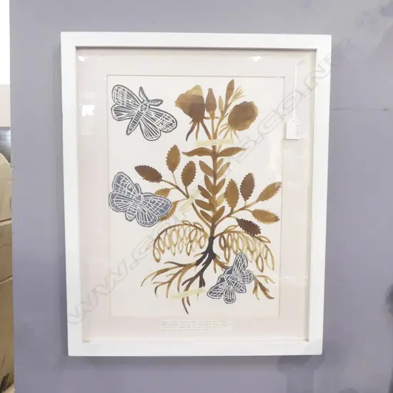 VICKI AIMERS 'MOTHERING' MIXED MEDIA DRAWING 410x295mm