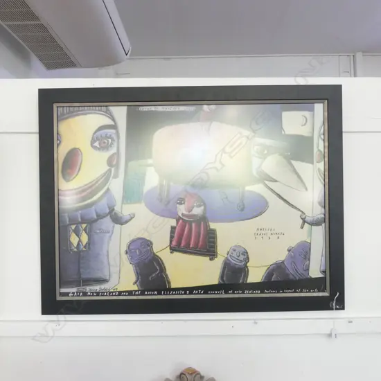 JENNY DOLEZEL POSTER 'ARTISTS TRAVEL AWARDS 1988' 590x830mm