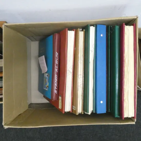 ASST. WORLD STAMP ALBUMS