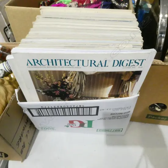 1980s/90s ARCHITECTURAL DIGEST MAGAZINES