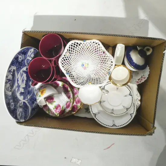 ASST. FANCY CHINA Incl. ROYAL ALBERT 'OLD ENGLISH ROAD' TRIOS etc