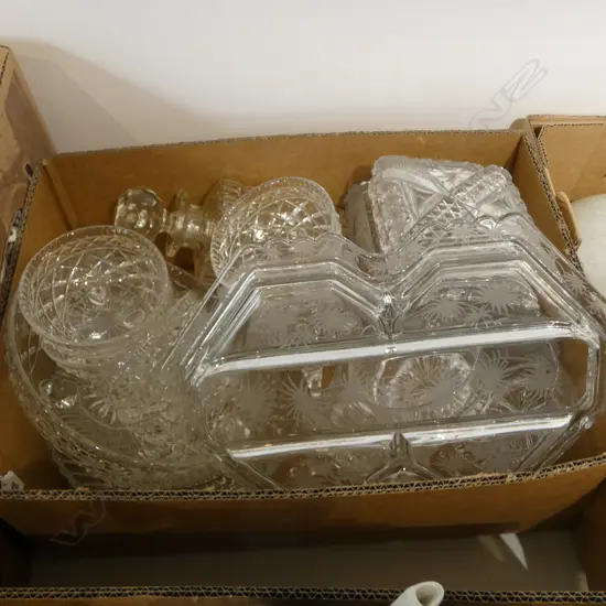 ASST. CRYSTAL & GLASSWARE 